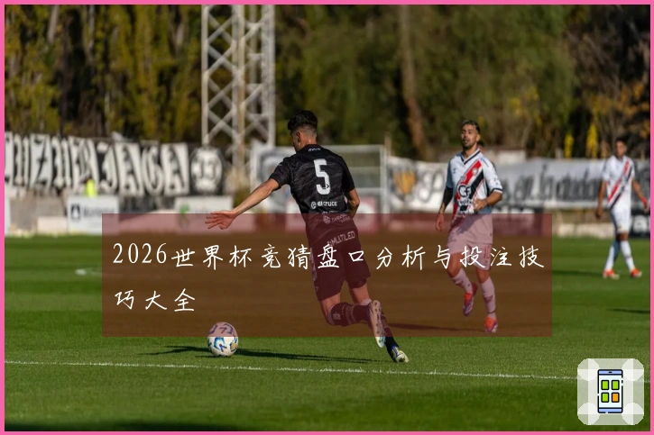 2026世界杯竞猜盘口分析与投注技巧大全